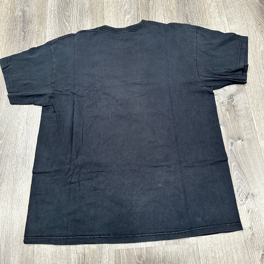 Chicago Local Crew‎ TShirt Men's Large Black Faded Music Crew Graphic TShirt - Picture 2 of 7